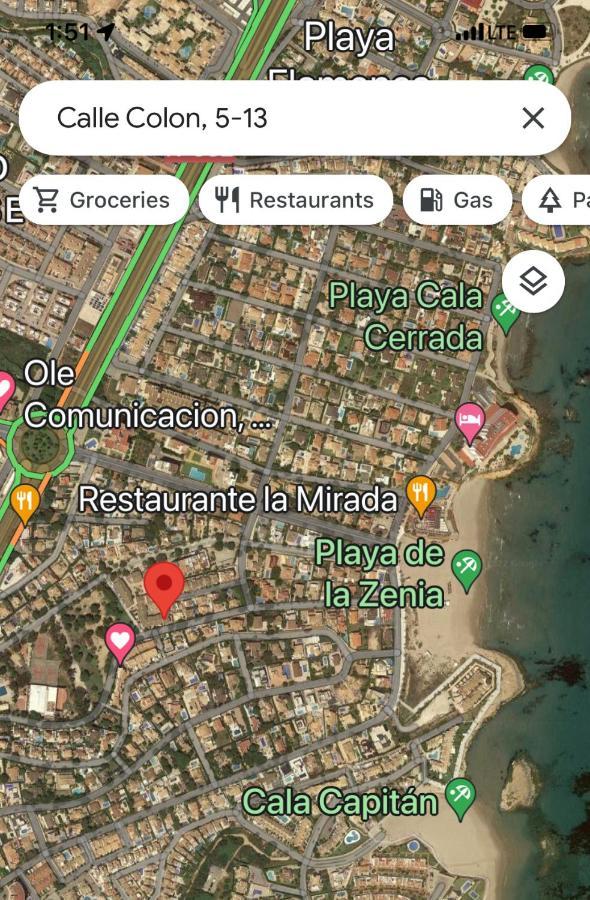 Orihuela Costa 2-Bedroom 1-Bath Renovated Vacation Rental On La Zenia Beach Bagian luar foto